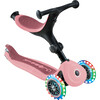 Go Up Active Lights 360, Pastel Pink - Scooters - 5