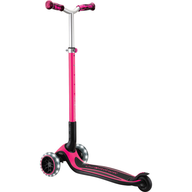 Ace Lights Scooter, Fuchsia - Scooters - 2