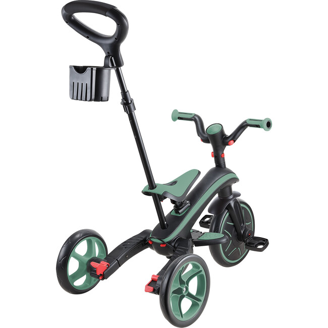 Explorer Foldable Trike 4in1, Olive - Tricycles - 5
