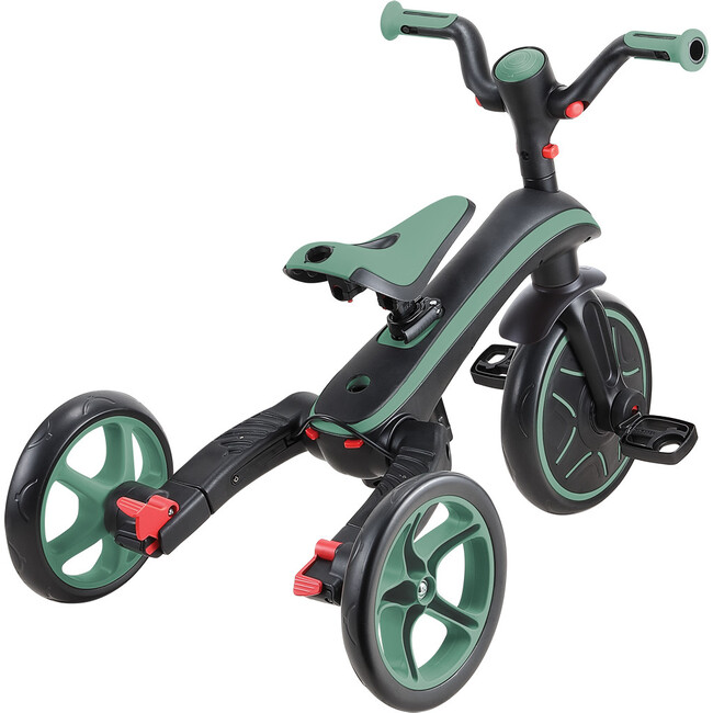 Explorer Foldable Trike 4in1, Olive - Tricycles - 6