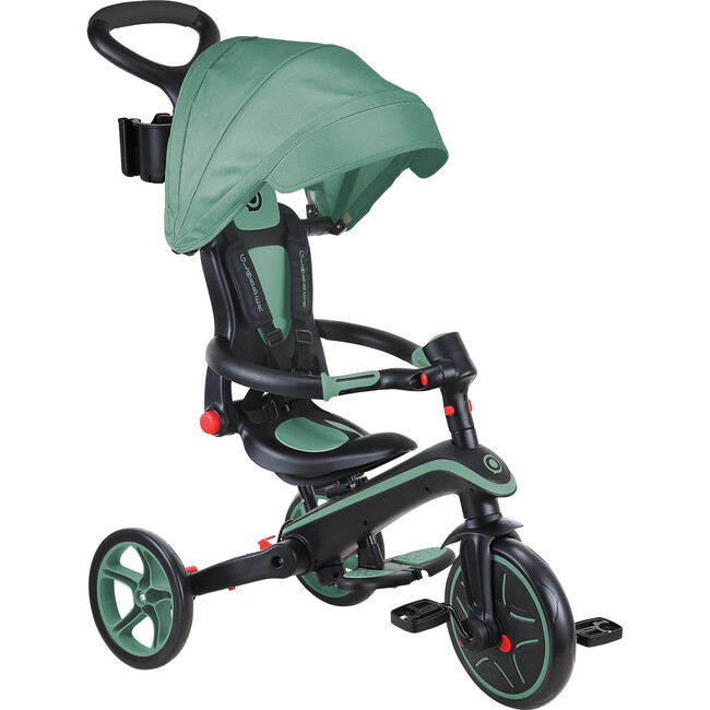 Explorer Foldable Trike 4in1, Olive - Tricycles - 8