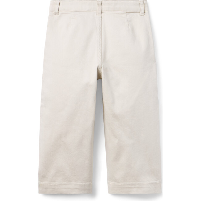 The Wide Leg Twill Pant - Pants - 2