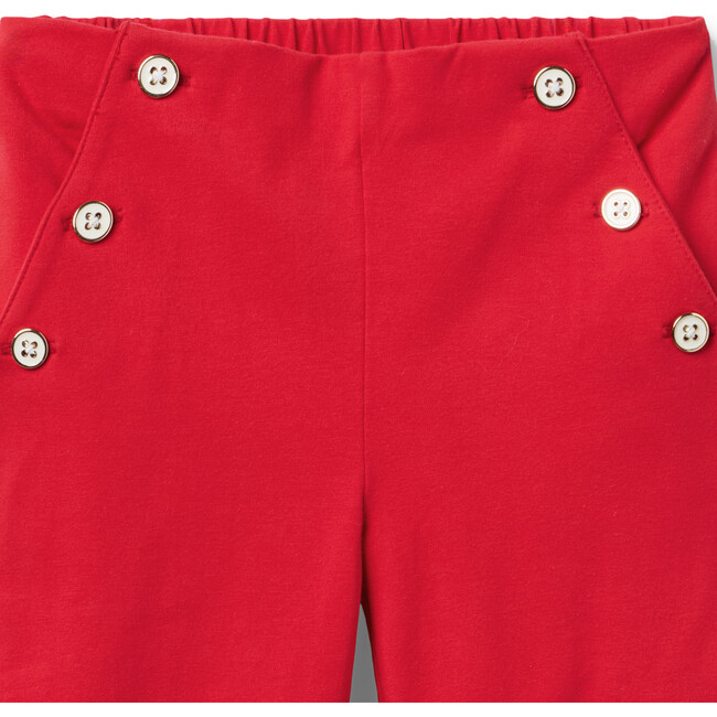 Wide Leg Button Pant - Pants - 2