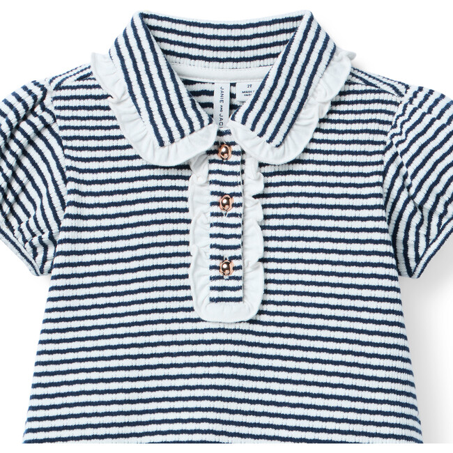 Textured Striped Dress - Dresses - 2