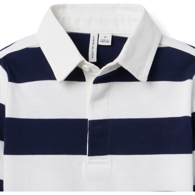 Striped Rugby Shirt - Polo Shirts - 2