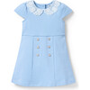 Lace Collar Ponte Dress - Dresses - 1 - thumbnail