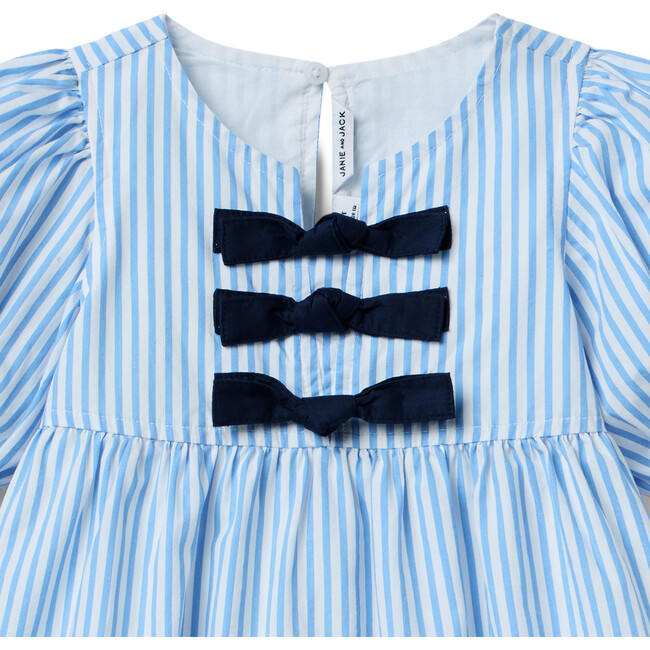 Striped Bow Dress - Dresses - 2