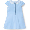 Lace Collar Ponte Dress - Dresses - 2
