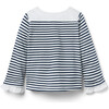 Striped Bell Sleeve Top - T-Shirts - 3