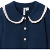 Crochet Collar Cardigan - Sweaters - 2