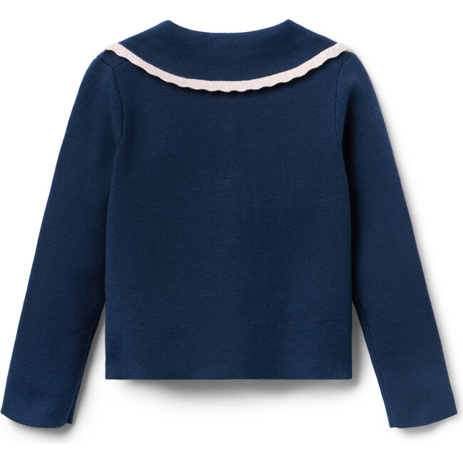 Crochet Collar Cardigan - Sweaters - 3