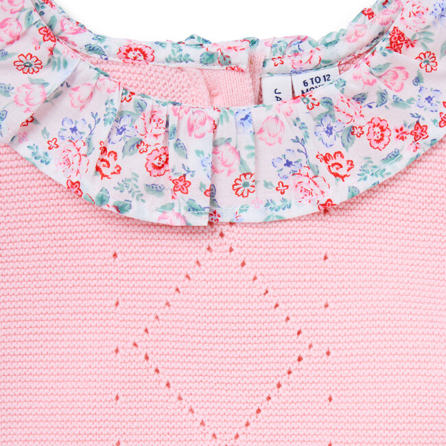 Baby Floral Collar Matching Set - Mixed Apparel Set - 2