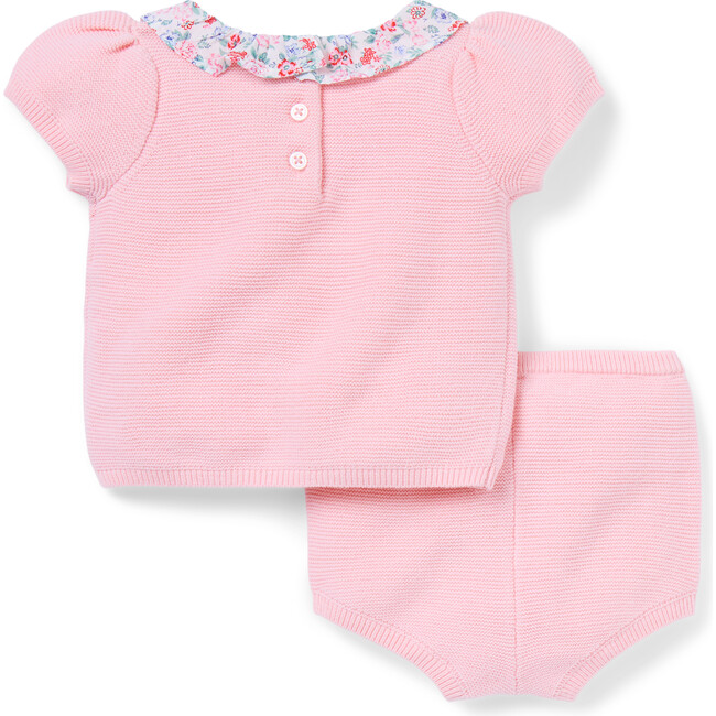 Baby Floral Collar Matching Set - Mixed Apparel Set - 3