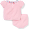 Baby Floral Collar Matching Set - Mixed Apparel Set - 3