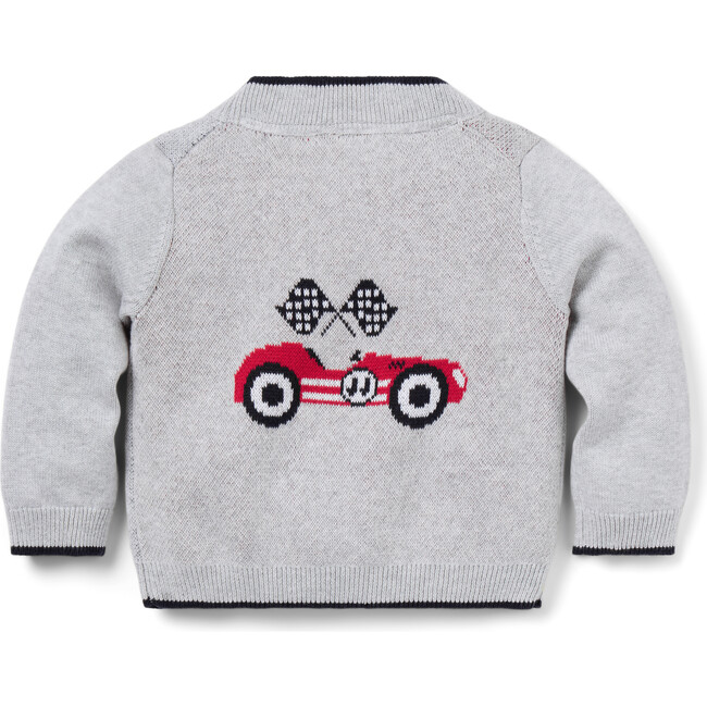 Baby Race Car Cardigan - Sweaters - 4