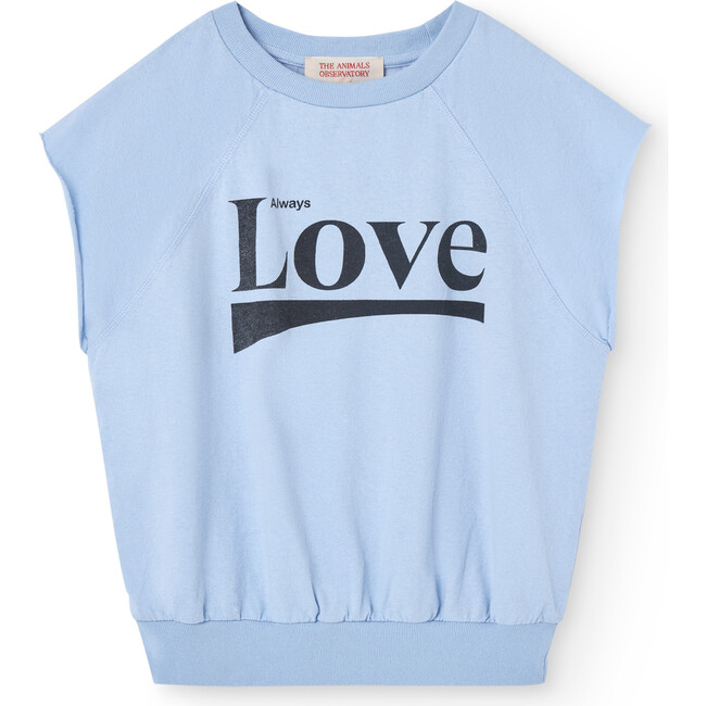 Squab Kid Top Soft Blue