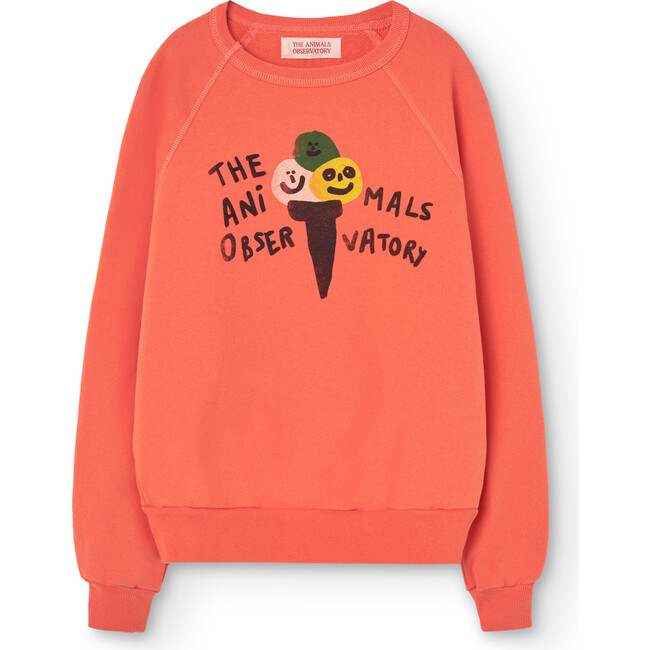 Shark Kid Sweatshirt Salmon