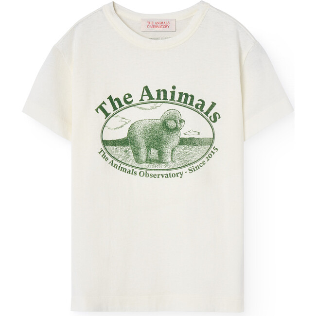 Poodle Kid T-Shirt, White Logo