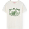 Poodle Kid T-Shirt, White Logo - T-Shirts - 1 - thumbnail
