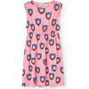 Jersey Marten Kid Dress Pink - Dresses - 1 - thumbnail