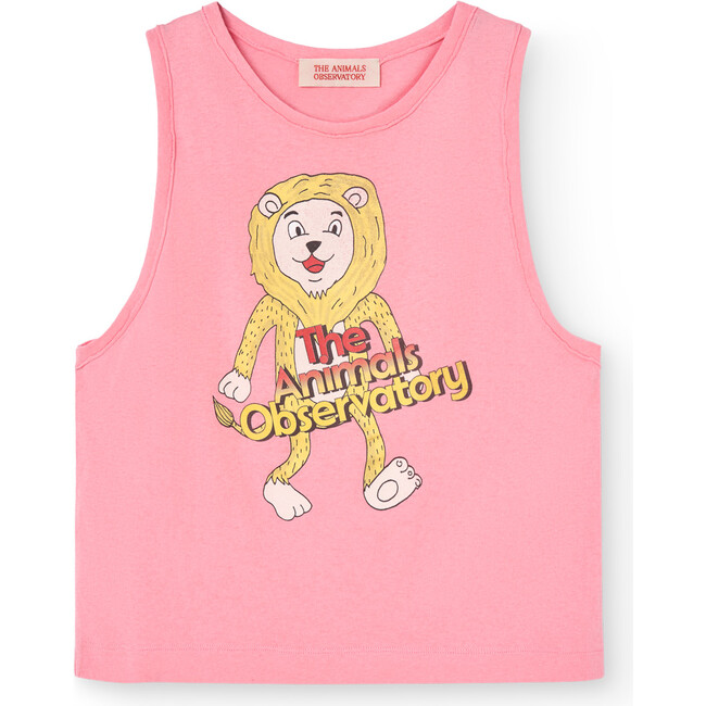 Frog Kid Tank Top Pink