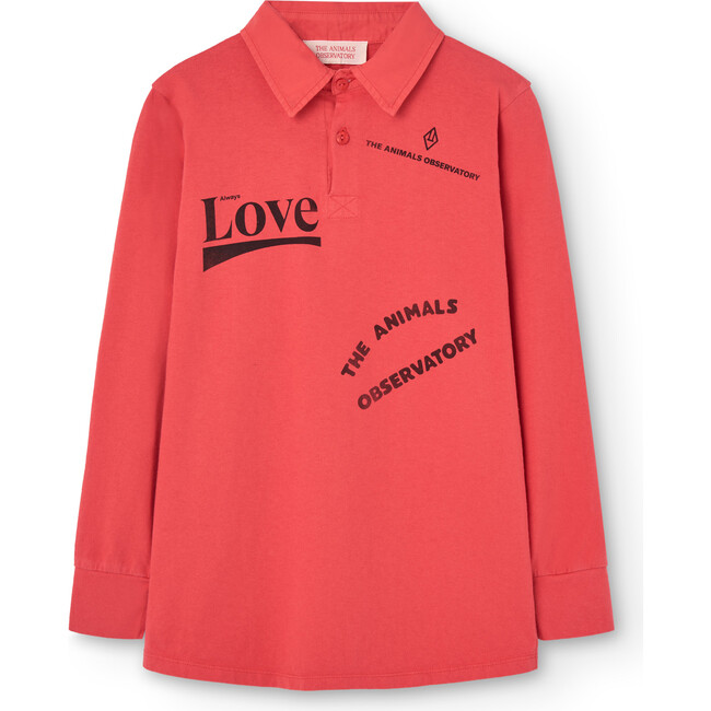 Eel Kid Polo Shirt Red