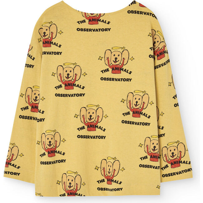 Cricket Kid Long Sleeve T-Shirt Yellow Logo - T-Shirts - 2