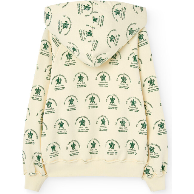 Beaver Kid Hoodie White Flowers - Sweatshirts - 2