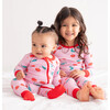 Baby Bamboo Pajamas W/ DreamCuffs®, Cherry - Footie Pajamas - 4
