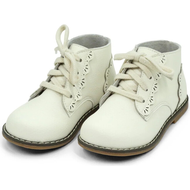 Junie Lace Up Boot, Bone