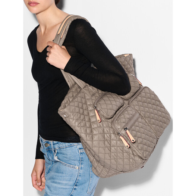 Large Metro Travel Tote, Morning Dove - Bags - 3