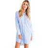 Women's Braddock Nightshirt, Blue - Shirts - 2