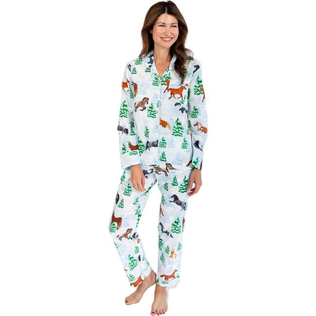 Women's Skydog Long PJ Set - Pajamas - 2