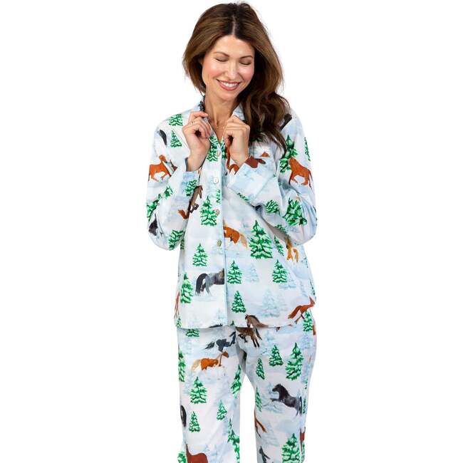 Women's Skydog Long PJ Set - Pajamas - 3
