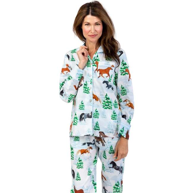 Women's Skydog Long PJ Set - Pajamas - 4