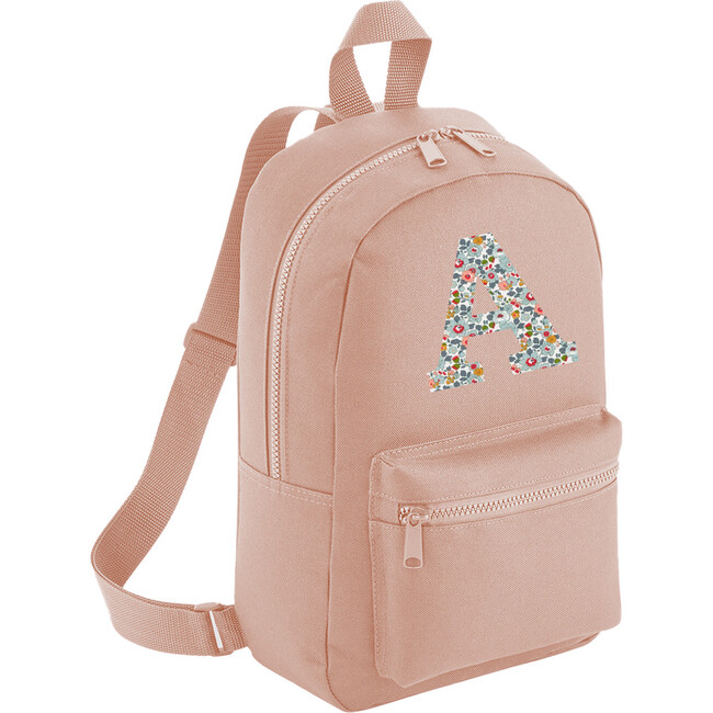 Liberty of London Personalised Mini Backpack, Coral