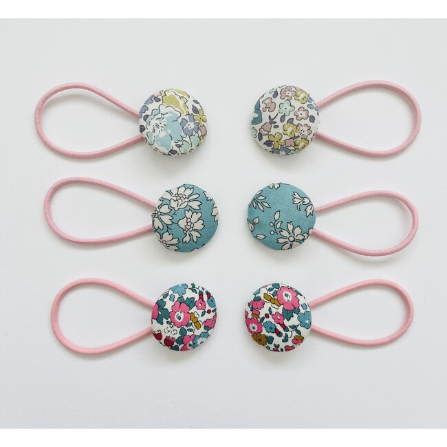 Liberty of London Hair Tie Set,  Teal