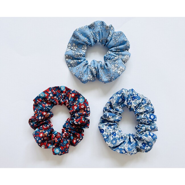 Liberty of London Scrunchie Set, Blue