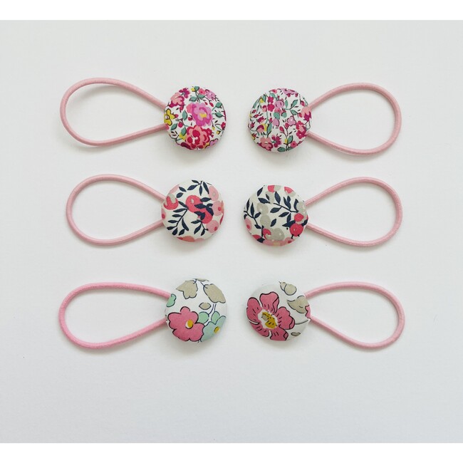 Liberty of London Hair Tie Set,  Pink