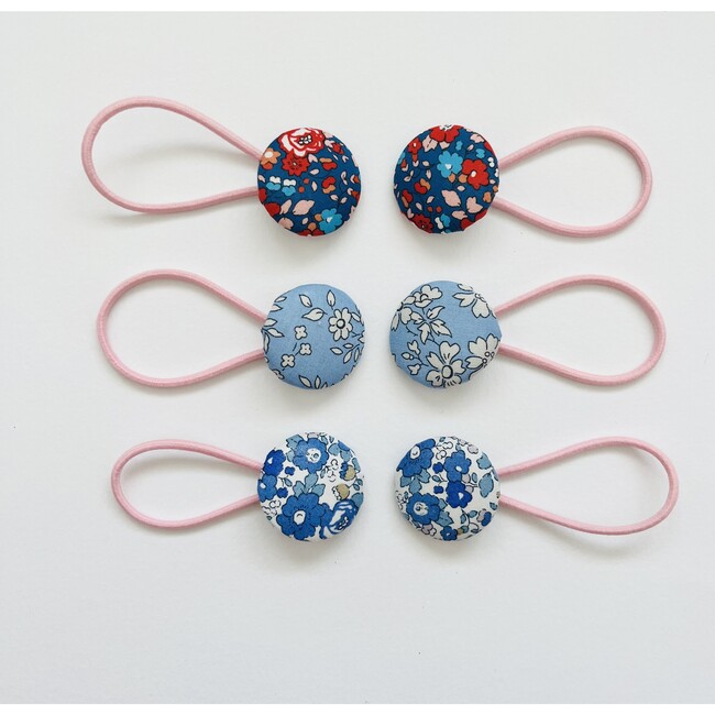 Liberty of London Hair Tie Set,  Blue