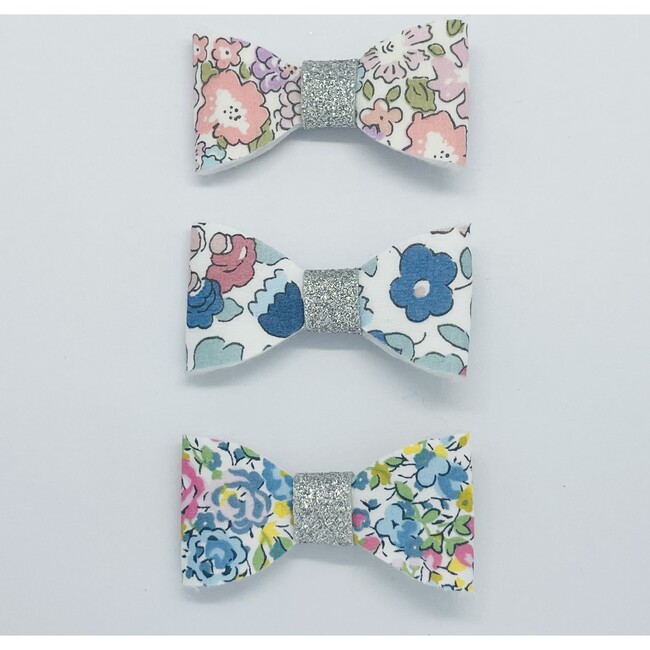 Liberty of London Hair Bow Set, Floral