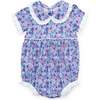 Council Girls' Bubble, Blackberry Floral - Rompers - 1 - thumbnail