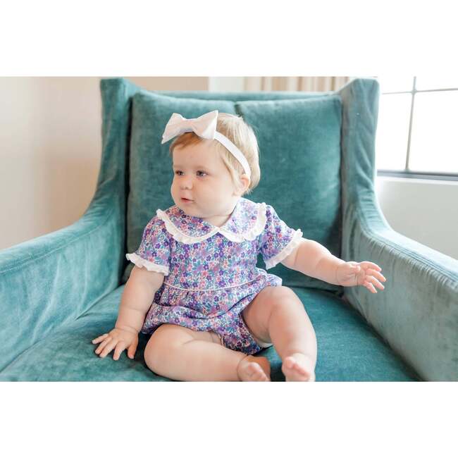Council Girls' Bubble, Blackberry Floral - Rompers - 2