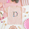 Liberty of London Childrens Personalised Short Sleeve T-Shirt, Blush - T-Shirts - 2