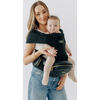 Tushbaby Hip Seat Carrier, Vegan Leather Black - Carriers - 4