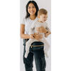 Tushbaby Hip Seat Carrier, Vegan Leather Black - Carriers - 5
