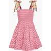 The Ribbon Charlotte Nap Dress, Pink Cala Check - Dresses - 1 - thumbnail