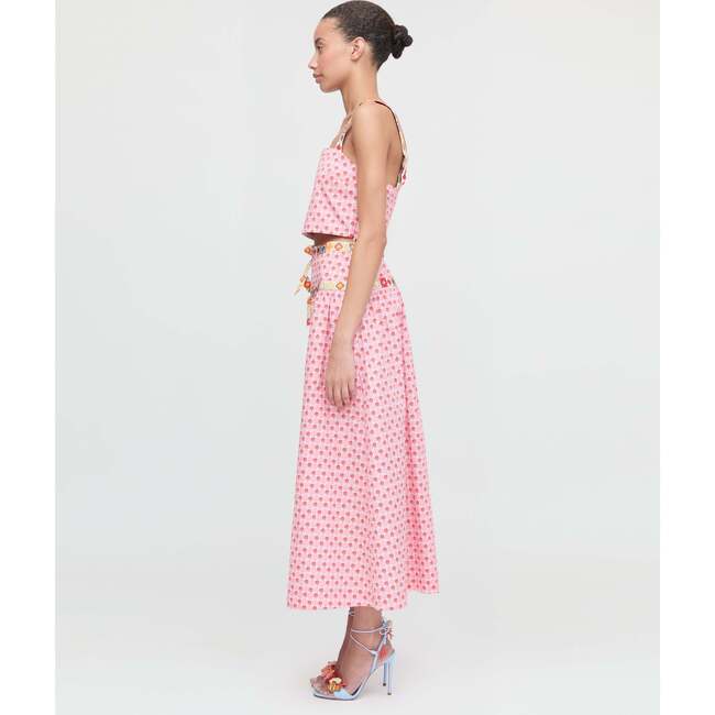 The Faris Skirt, Pink Cala Check - Skirts - 4