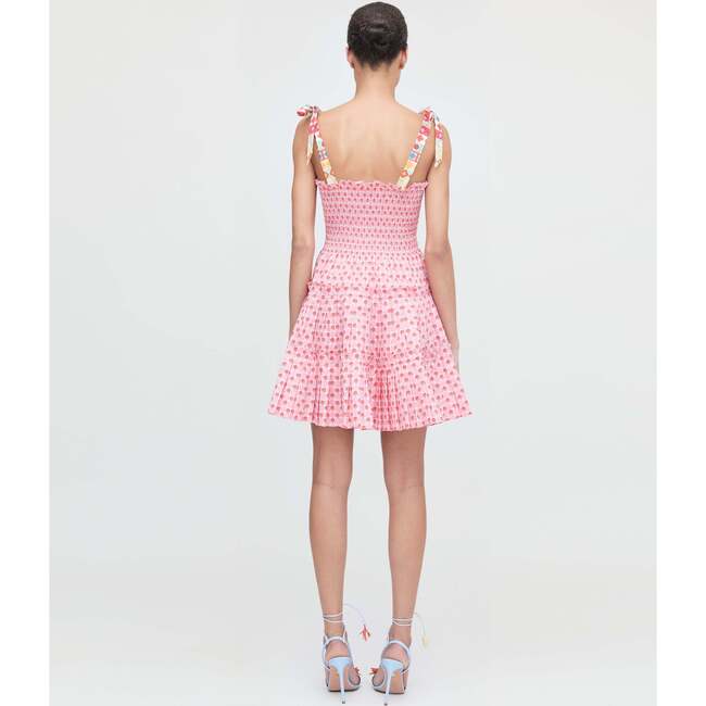 The Ribbon Charlotte Nap Dress, Pink Cala Check - Dresses - 5
