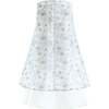 Floral Sleeveless Layered Dress, Blue - Dresses - 3